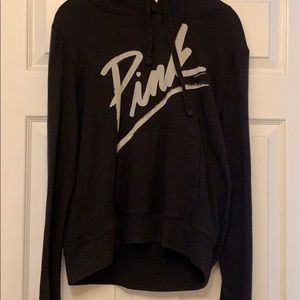 Victoria’s Secret Pink Hoodie in black, so L